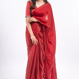 Devanshi Red Saree