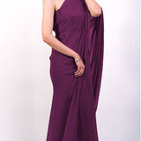 Charu wine Saree