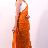 Saira orange saree