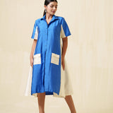 Saira blue dress