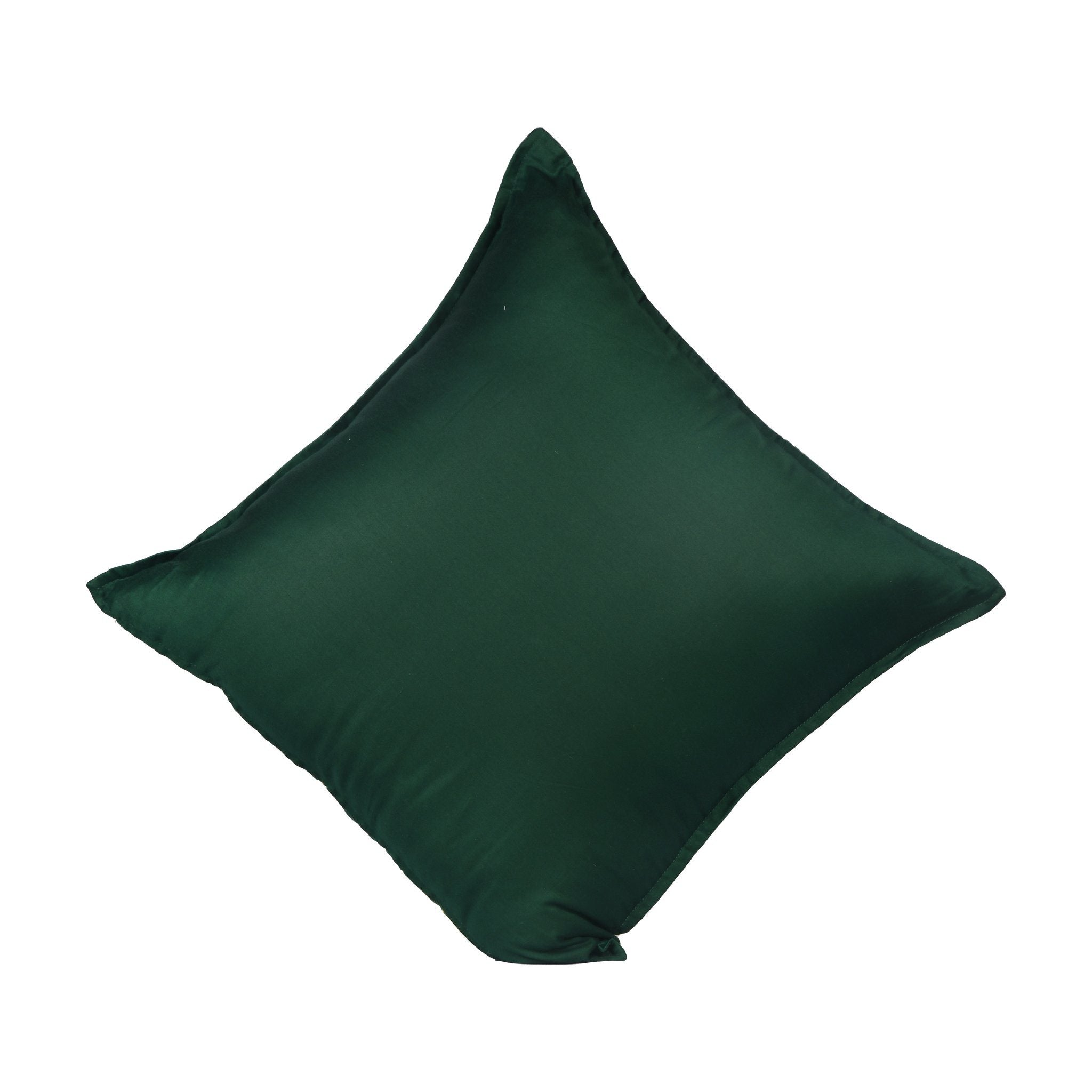 Handpainted Green Cushion Cover Cushion Aynaa 