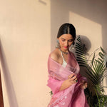 Jaipur Handpainted Saree Sarees Aynaa 